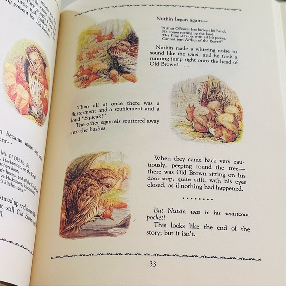 Beatrix Potter Tales of Peter Rabbit & His Friends 🐰🐰🐰 Hardcover Picture Book - Picture 8 of 10